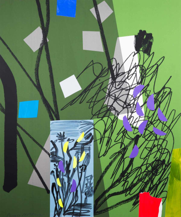 Bruce Mclean, Dream Garden Mono 21, 2017