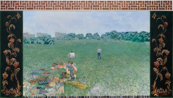 Leif Engström, Människor på fält, 2023