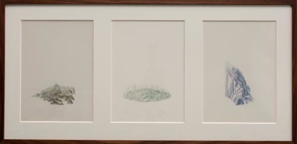 Johannes Heldén, Untitled Islands (XIII-XV), 2019