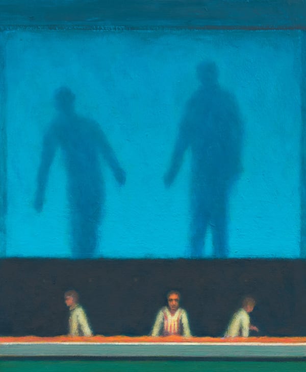 Philip Archer OBE, Walking Shadows, 2024