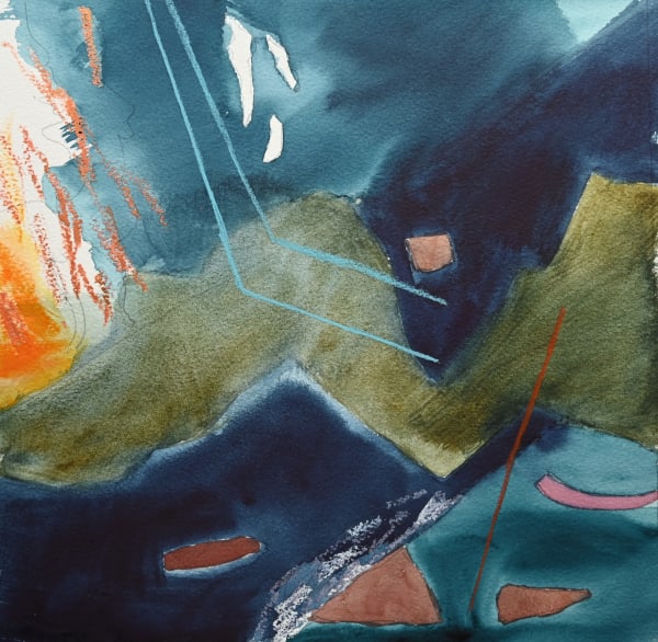 Mary Lloyd Jones, Tirwedd Diwydiannol / Industrial Landscape, Ceredigion, c. 2000