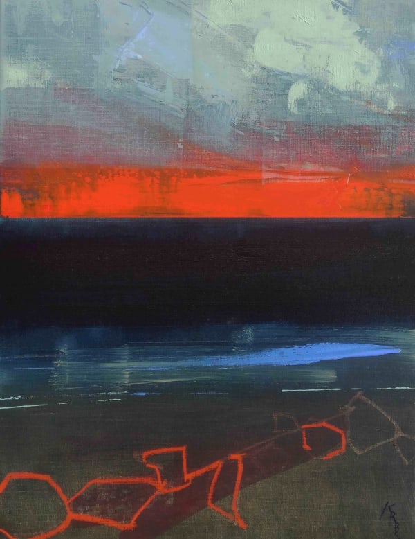 Karina Rosanne Barrett, Sundown - Fire Sky, 2024