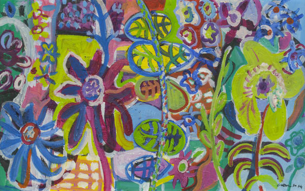 Catrin Williams, Gardd y Ficerdy / Vicarage Garden 1, 2024