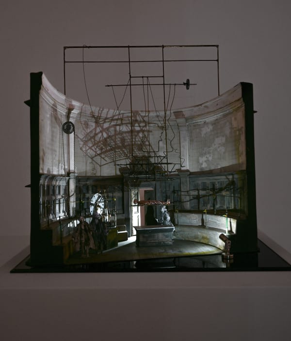 John Macfarlane, The Anatomy Theatre, Act1 ‘Frankenstein’, The Royal Ballet, Covent Garden, 2016