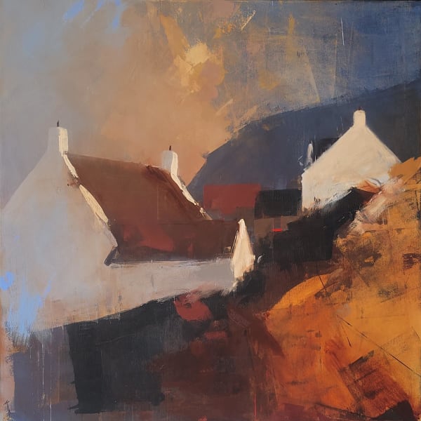 Karina Rosanne Barrett, Morning Light (Coastal Village), 2025