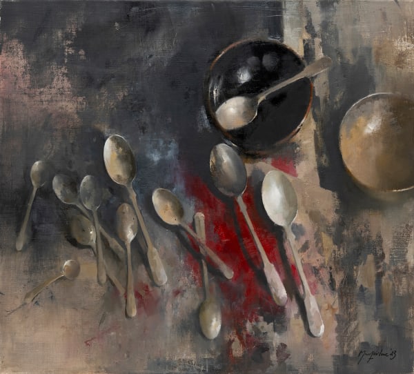 John Macfarlane, Two Bowls, Twelve Spoons, 2023