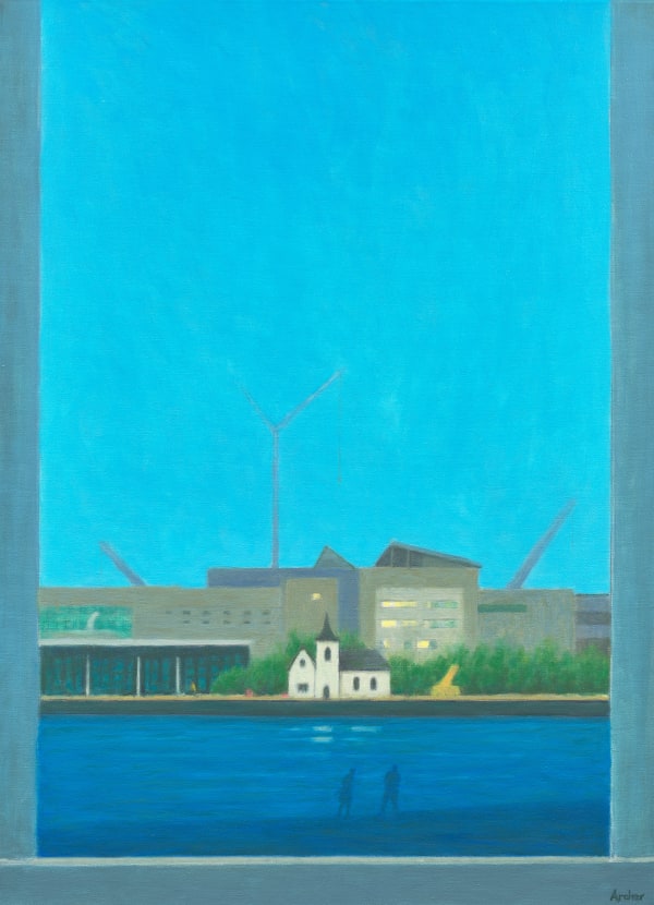 Philip Archer OBE, Bay Window Evening Light, 2025