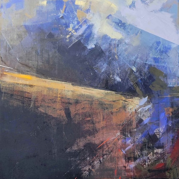 Karina Rosanne Barrett, Light Across Dinorwic, 2024