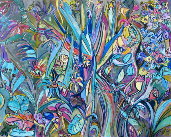 Catrin Williams, Blodau Crynierth / Flowers at Crynierth 1, 2016