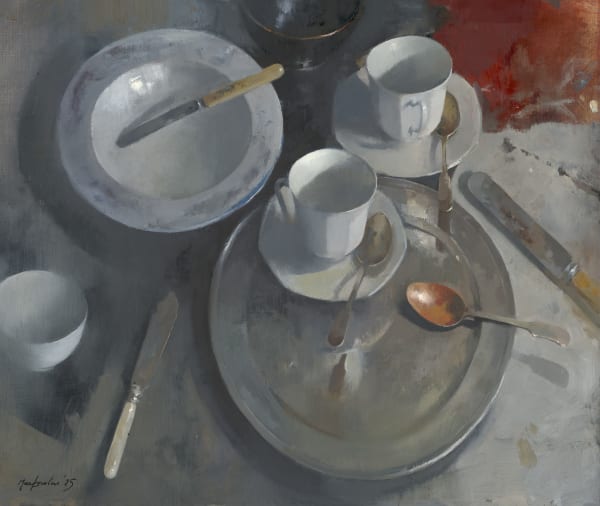 John Macfarlane, Two Teacups, 2025