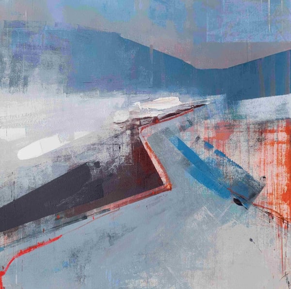 Karina Rosanne Barrett, The Path to Moel Eilio & the Sledging Field, 2024