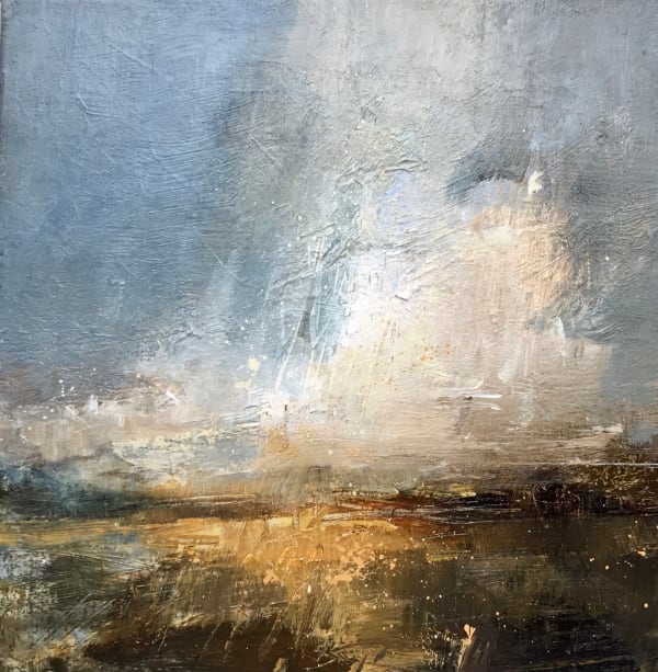 Richard Barrett, A Rush of Showers, Migneint (30 x 30cm), 2024