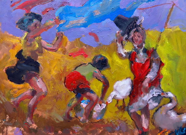 Kevin Sinnott, Mischievous Geese, 2025