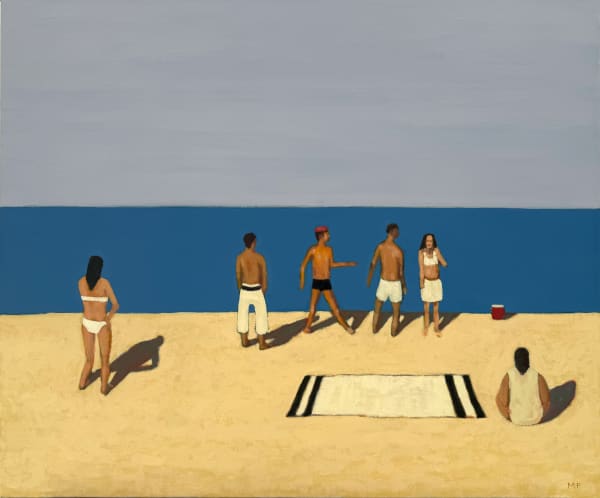 Mike Piggott, A Day at the Beach, 2025