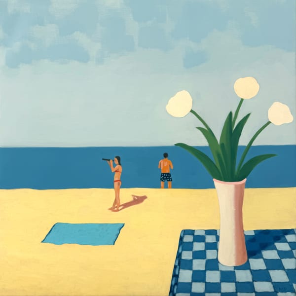 Mike Piggott, On The Beach They Spy, 2025