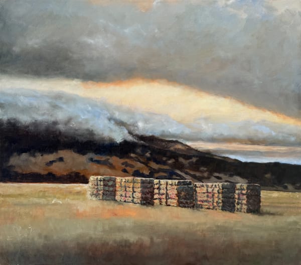 Kristen Garneau, Haybales, 2017