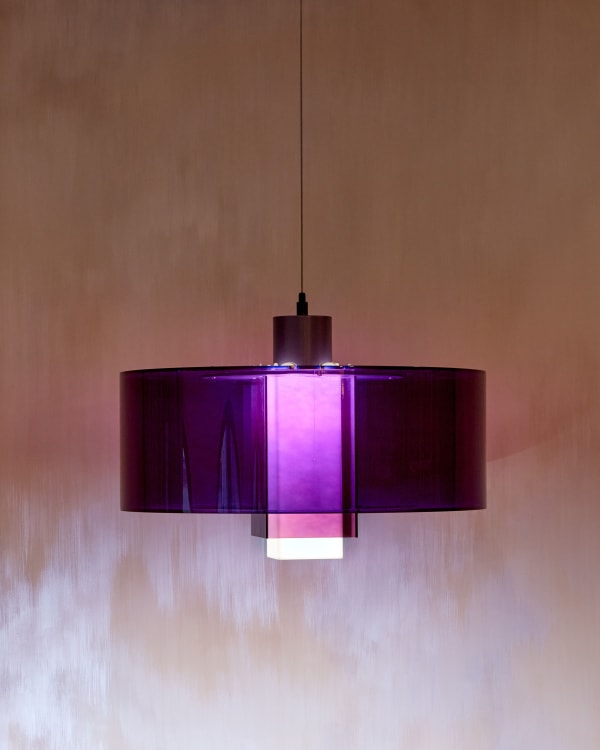 Noailles Pendant Lamp Purple