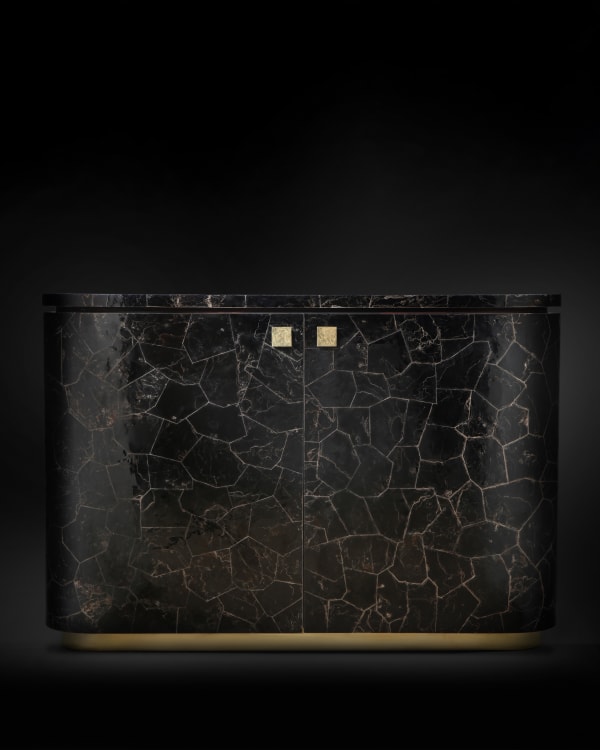 Black Mica Riccardo Sideboard