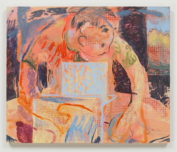 Sam Bornstein, Laptop Portrait (Eyes), 2019