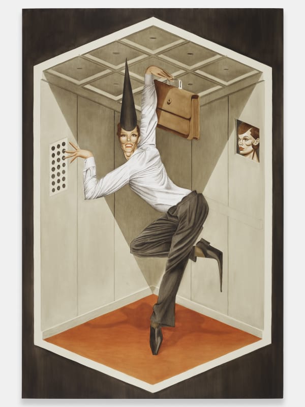 Jean-Pierre Villafañe One-to-One, 2024 Oil on linen 72 x 48 inches (182.9 x 121.9 cm)