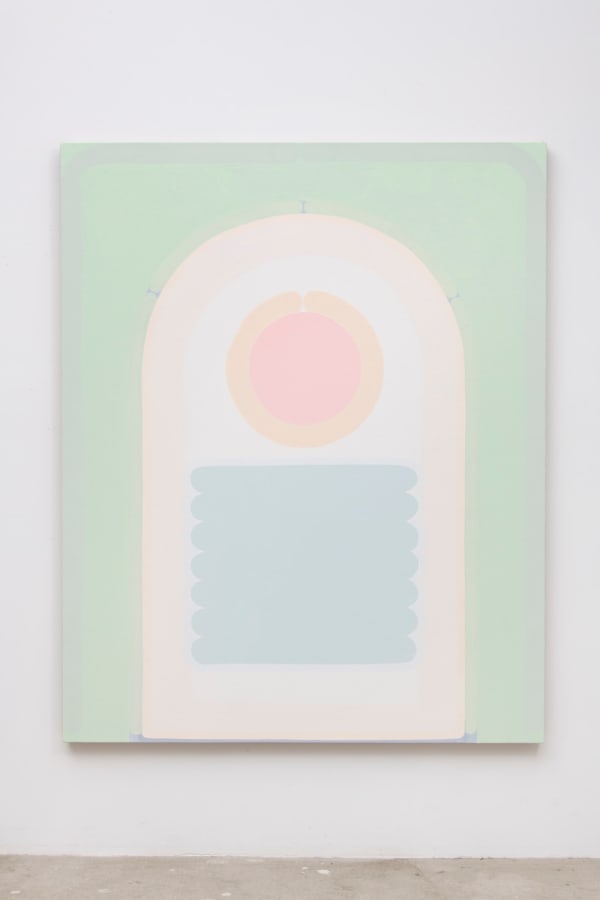 Lily Stockman Albers Hall, 2018 Oil on linen 62 x 50 inches