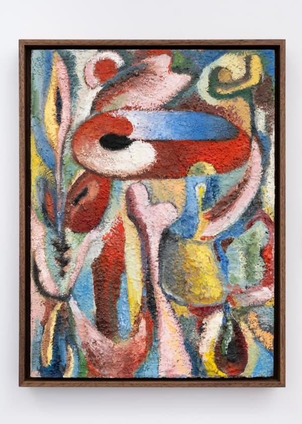 Gianna Dispenza Spring, 2024 Sand, earth and oil on panel 12 x 9 inches (30.5 x 22.9 cm)