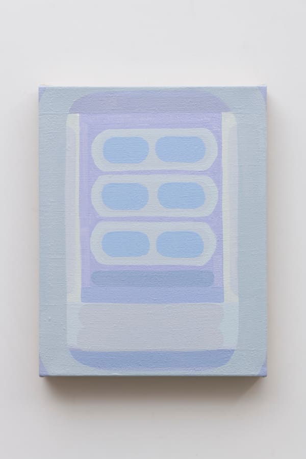 Lily Stockman Delphinium, 2018 Oil on linen 14 x 11 inches