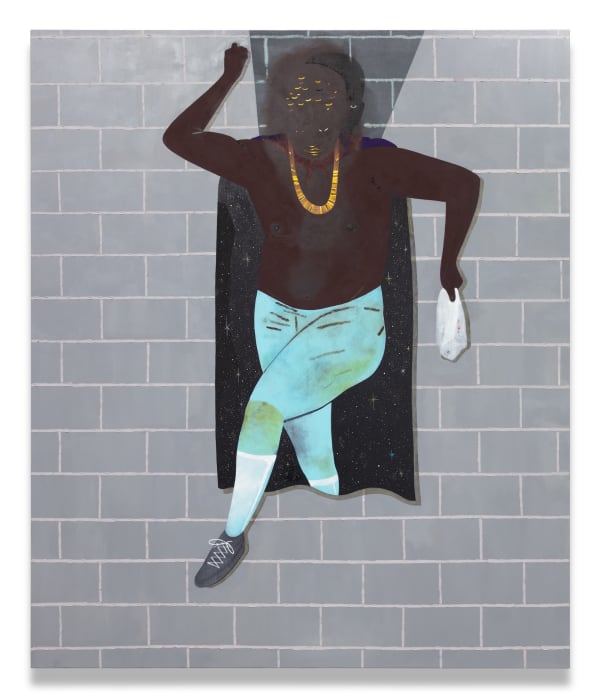 Kenny Rivero Witness Revelator, 2020 Oil on canvas. 72 x 60 in (182.9 x 152.4 cm)