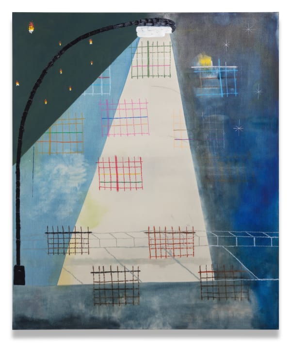Kenny Rivero 8 Diagrams [Today's Math (Liro Falla)], 2020 Oil, acrylic, pastel, graphite, flashe on canvas. 72 x 60 in. (182.9 x 152.4 cm)