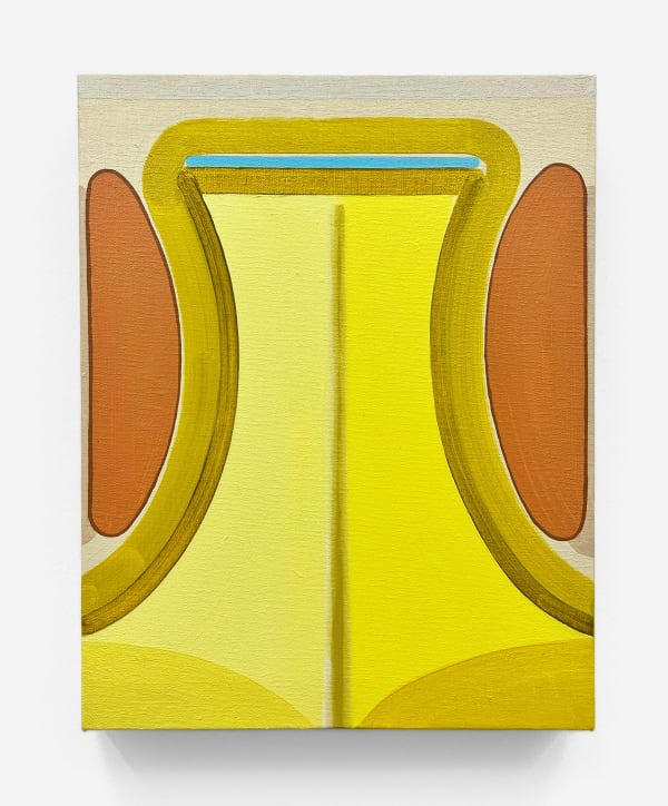 Lily Stockman Brown Iris, 2022 Oil on linen 14 x 11 inches (35.6 x 27.9 cm)