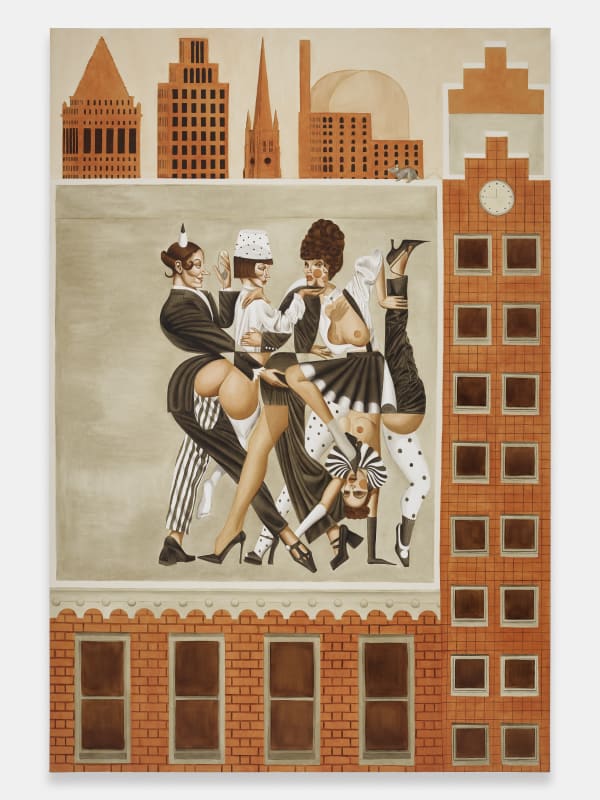 Jean-Pierre Villafañe Offsite, 2024 Oil on linen 72 x 48 inches (182.9 x 121.9 cm)