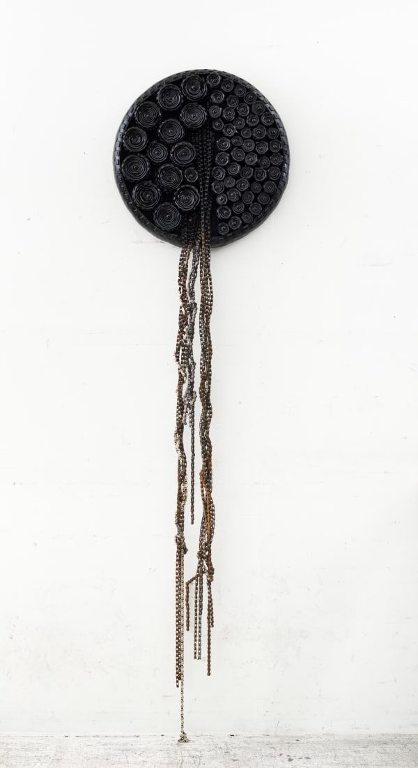 Kim Dacres, Spiraling Out of Control (Wall 1), 2024