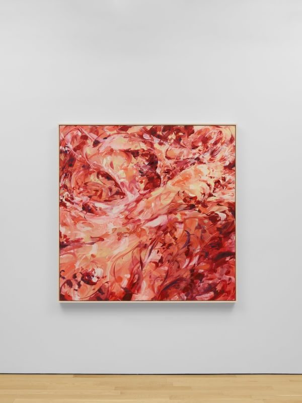 Julia Jo Full Bloom, 2026 Oil on linen 60 x 60 inches (152.40 x 152.40 cm)