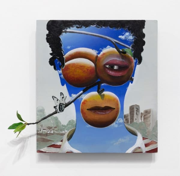 Miguel Ángel Payano Jr. He Travels A Lot, 2020 Mixed media 12 x 14 x 3 inches (30.5 x 35.6 x 7.6 cm)