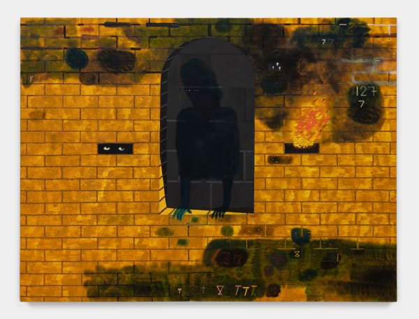 Kenny Rivero Window, 2018 Oil on canvas 48 1/4 x 64 in (122.6 x 162.6 cm)