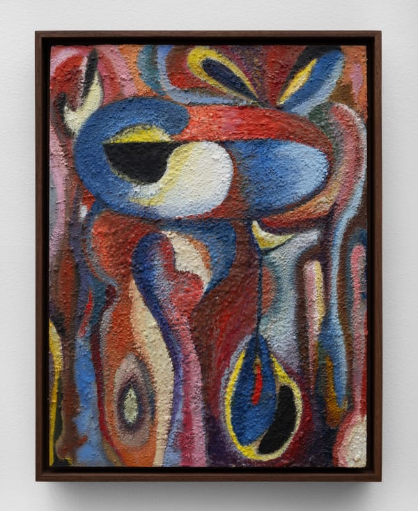 Gianna Dispenza Plume, 2024 Sand, earth and oil on panel 12 x 9 inches (30.5 x 22.9 cm)