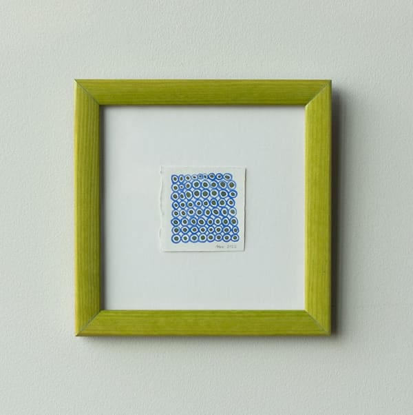 Meredith Walker, Blue Circles, 2023