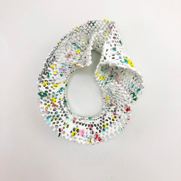 Kelly Sheppard Murray, White with Spots (Curiosity No. 477), 2020