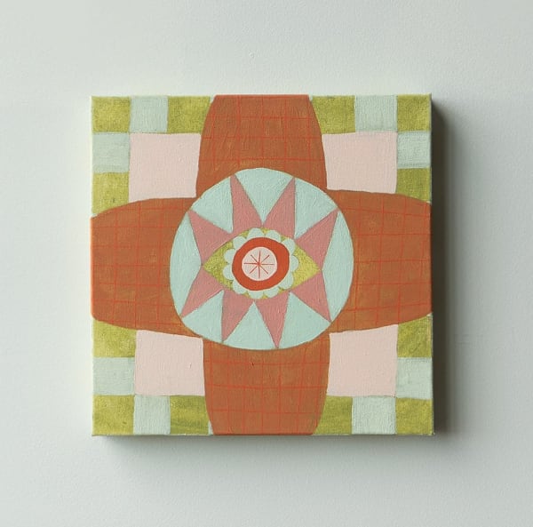 Meredith Walker, Quilted Eye I, 2023