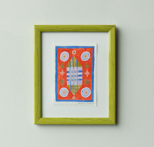 Meredith Walker, Red Tapestry, 2023