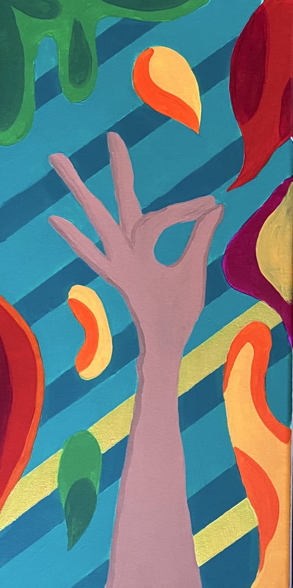 Mayanthi Jayawardena, Hand Series: Finesse, 2022