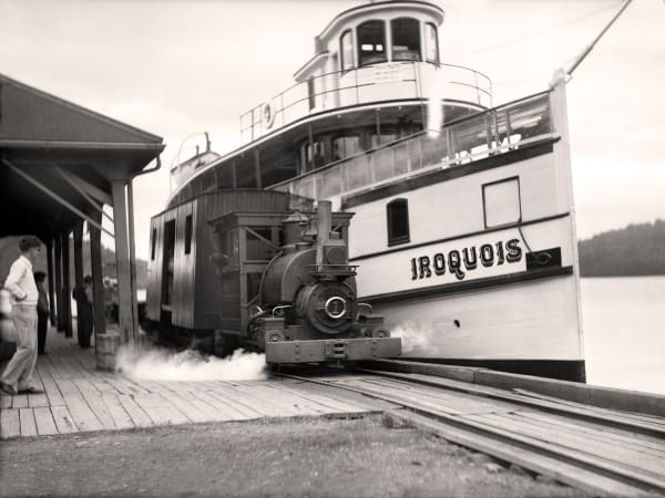 Iroquois and Engine #1, Lake of Bays, Ontario