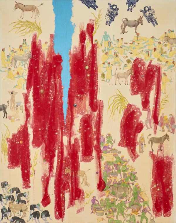 N S Harsha, Donkeys giving birth here and there, 2018