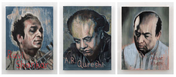 Atul Dodiya, Ravi Shankar | A. R. Qureshi | Ali Akbar Khan, 2024