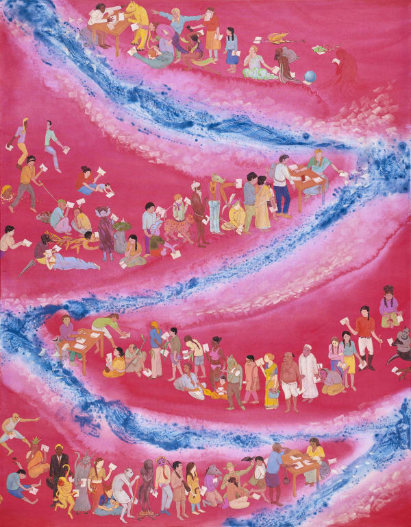 N S Harsha, A4ian time drifts, 2019