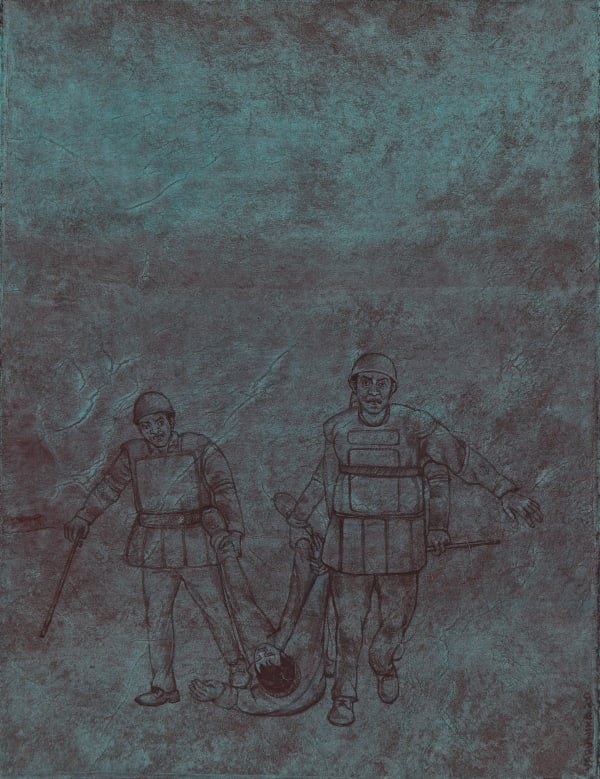 Varunika Saraf, Miasma I (a series of 12 works), 2020