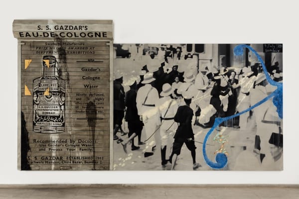 Atul Dodiya, 'Police Crackdown, Bombay, July 9, 1930’, 2015