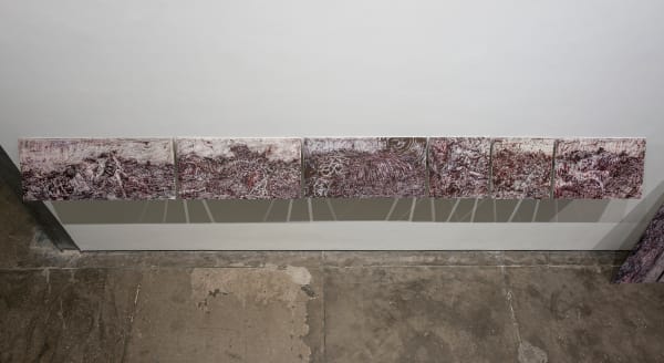 Mohit Shelare, Inorganic world contaminating time, 2024