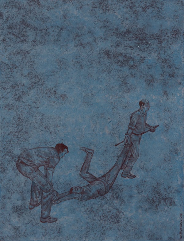 Varunika Saraf, Miasma II (a series of 12 works), 2020