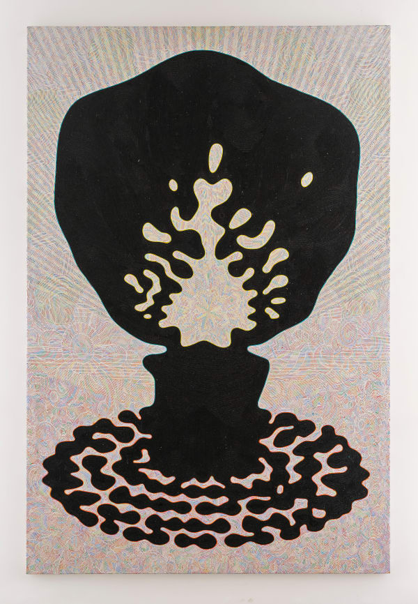 Anant Joshi, Peacock on Pedestal, 2023